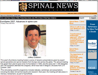 spine news